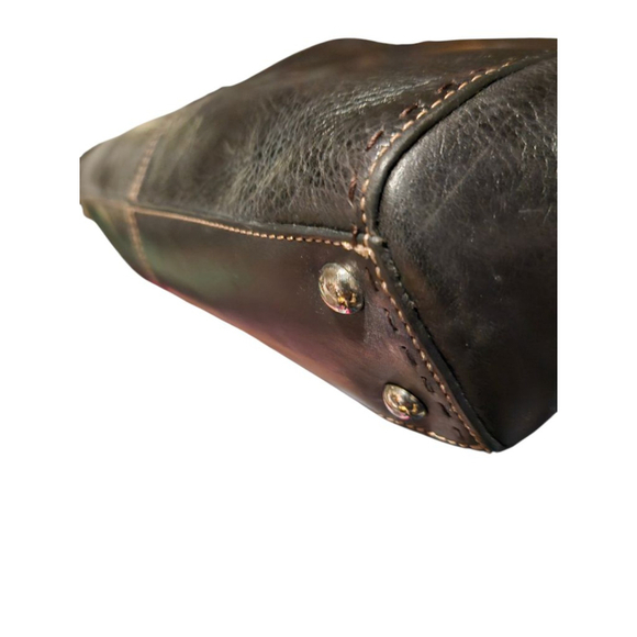 Fossil Black Leather Shoulder Bag One Size - Picture 10 of 16